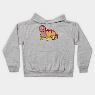 Hot Dog Monster Kids Hoodie